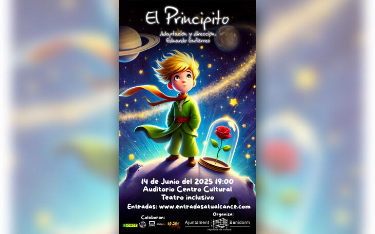 Benidorm acerca el teatro a las personas con discapacidad con una lectura dramatizada de ‘El Principito’